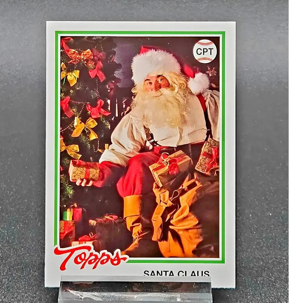 Topps Holiday The Santa Archives SSP Short Print Santas 1961, 1978, 1985 & 2014